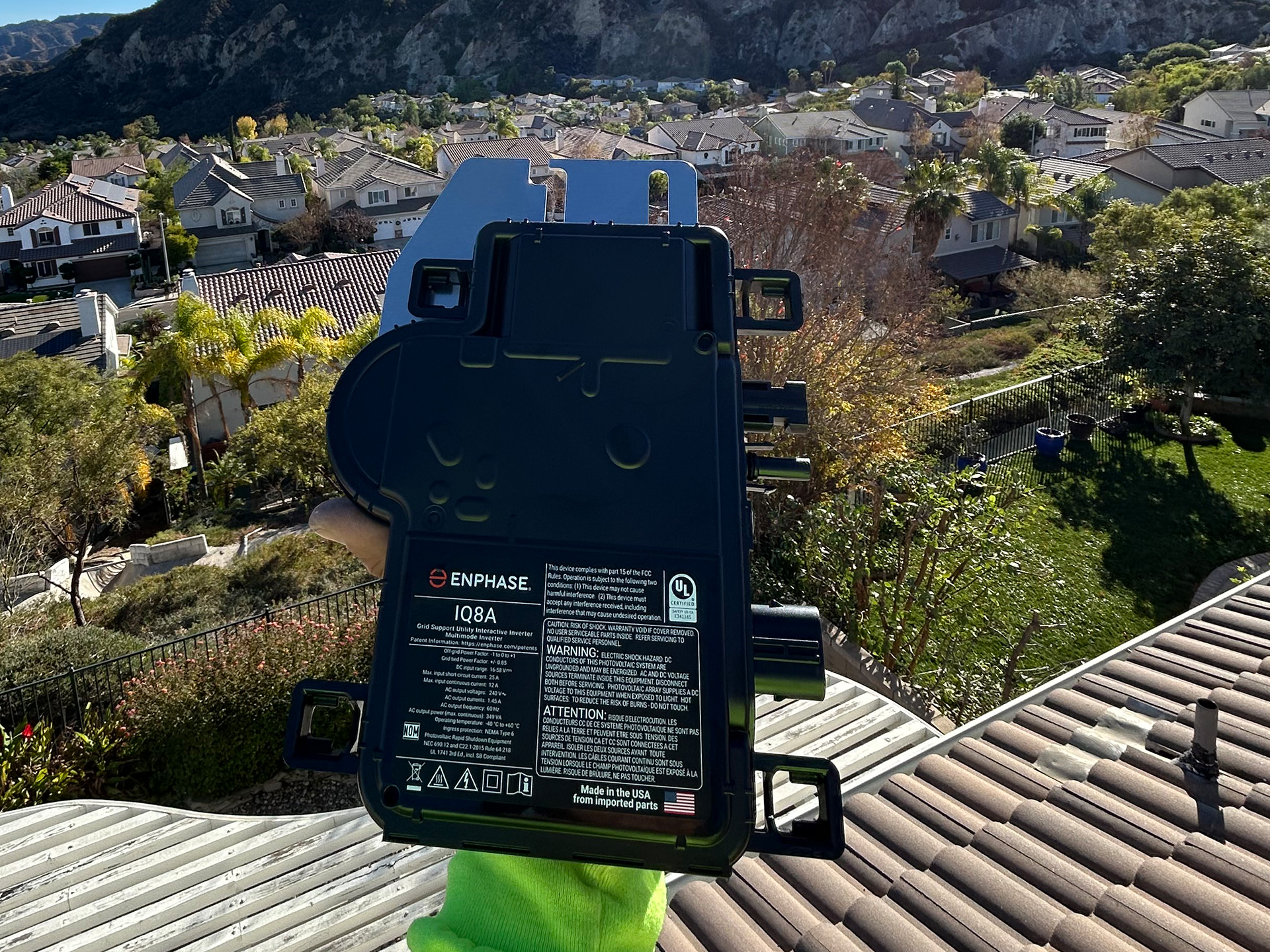 enphase battery backup system