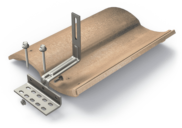 Pro Series SOLARHOOKS attachment solutions for tile roofs
